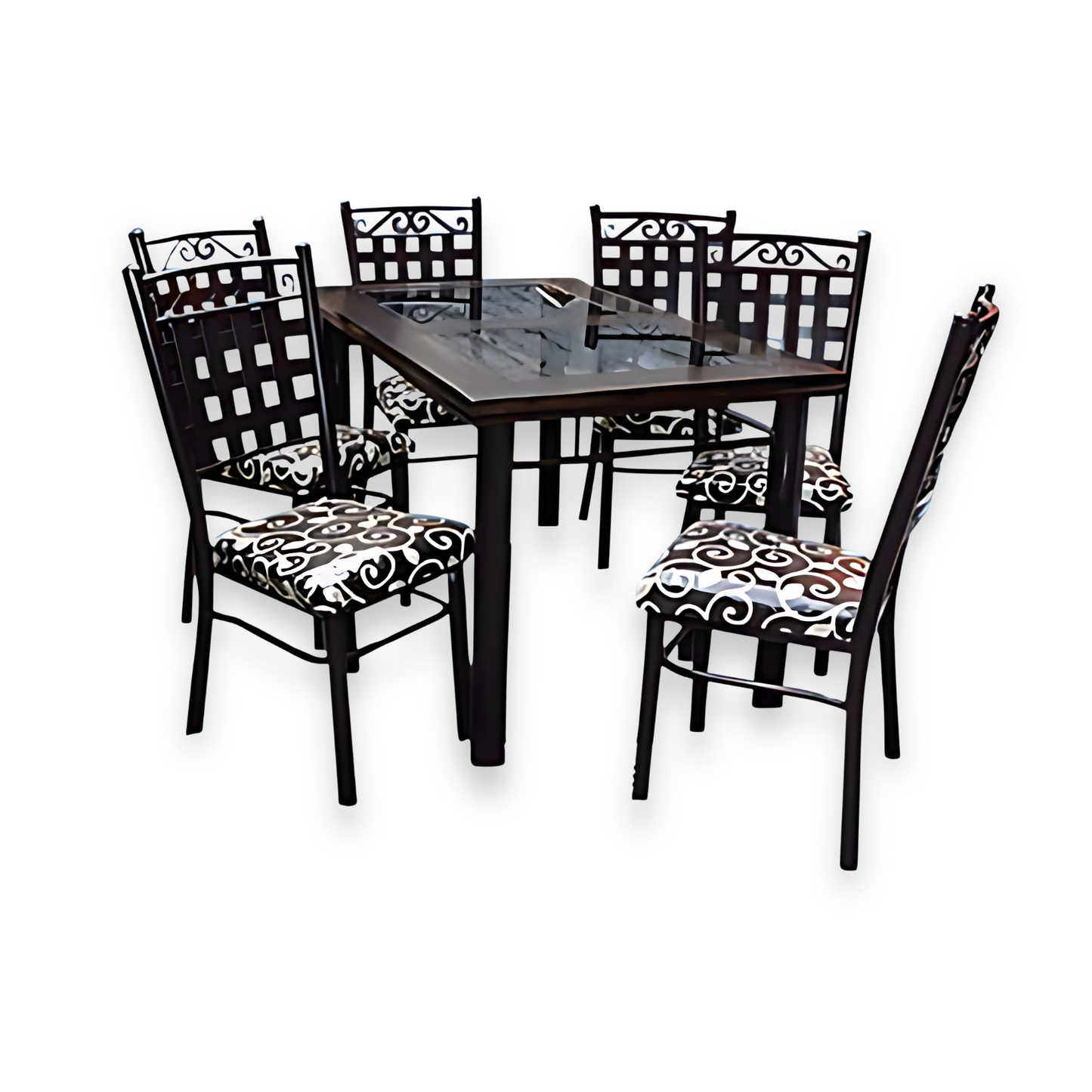 Comedor Tubular Verona 4 Personas