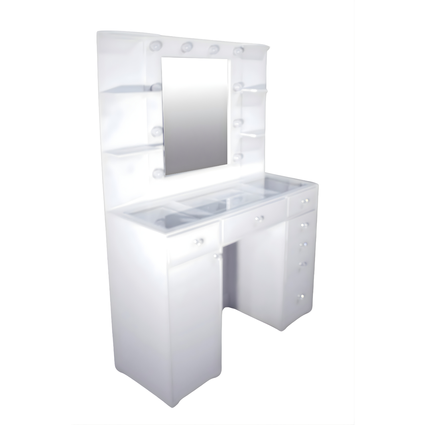 Tocador Hollywood 120 CM con Repisas