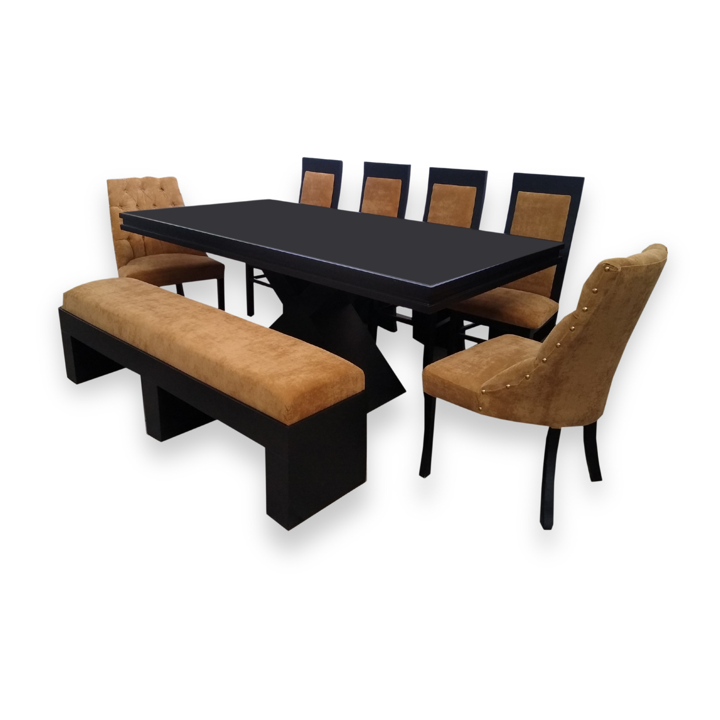 Comedor Montecarlo con Banca 8 Personas Modelo 2