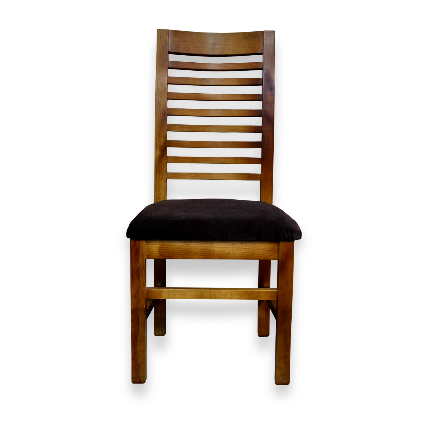 Silla Napoles Enchapado Nogal